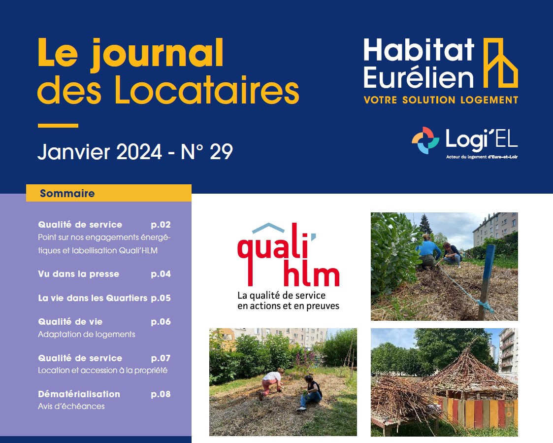 Journal des locataires - Habitat Eurelien