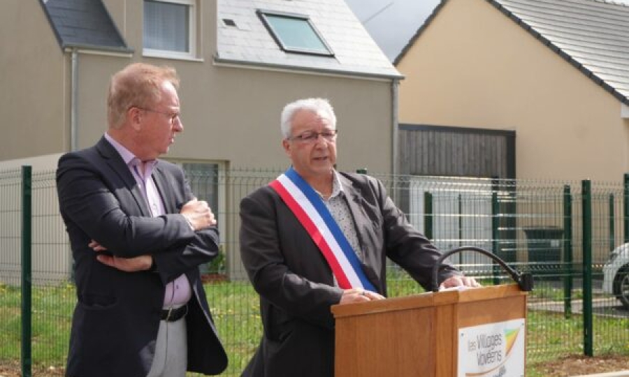 L'inauguration de pavillons à Voves le 22 juillet