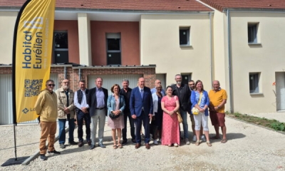 Visite de chantier à Saint-Rémy-sur-Avre le 29 juillet