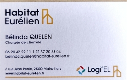 CARTE DE VISITE BELINDA QUELEN