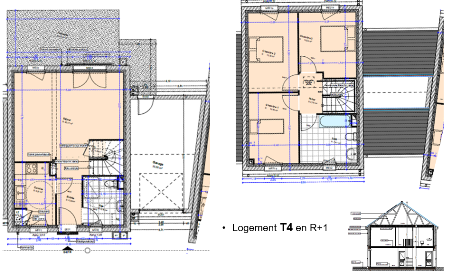 Location de logements BROU
